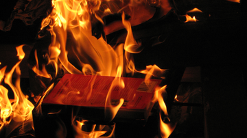 Book burning