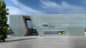 Museum of the history of polish jews in warsaw building 0011