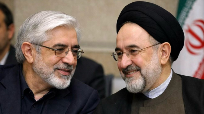 Mir hosein musavi y mohammad jatami 