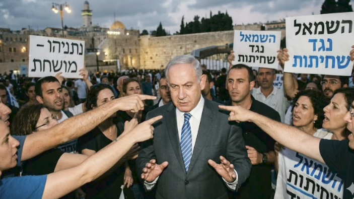 Los “crímenes” de Netanyahu en Israel