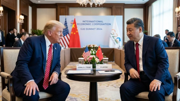 Frente a frente: Trump y Xi