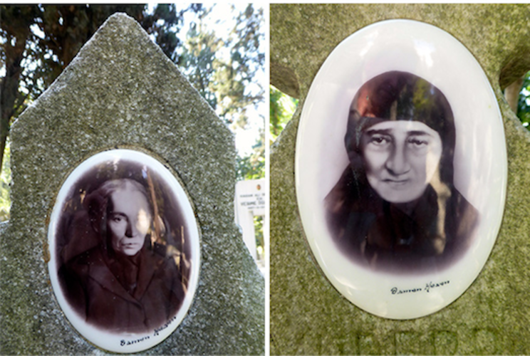 Fotos en tumbas de Donme en Turquía