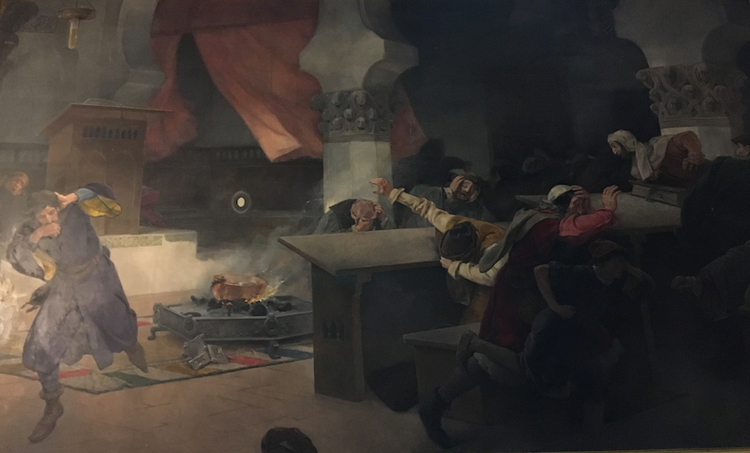 "El milagro de la Eucaristía"  - Vicente Cuntada