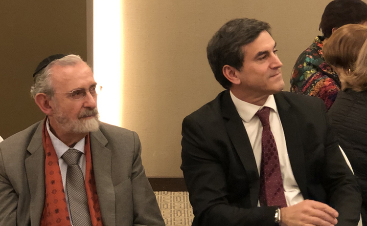 Rav Goldschmidt con Klopatovski