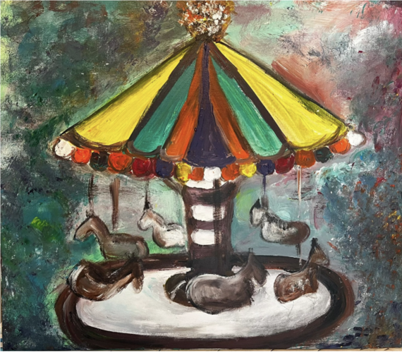 Cuadro pintado por Bella Clara Ventura