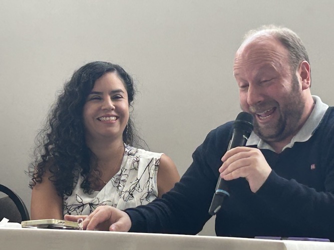 Vivianne Tesone y Jacobo Celnik