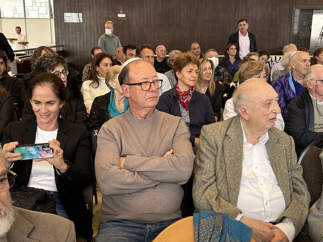 Manuel y su hijo David Drezner